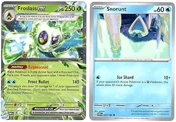 Amazon.com: Froslass ex 003/182 - Paradox Rift - Pokemon Card 2
